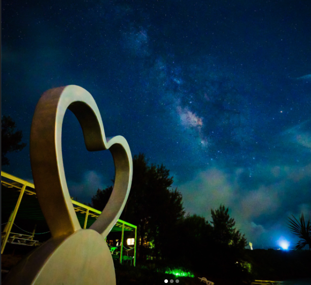 津堅島の夜は、まるで映画の ワンシーンみたいにロマンチック🌌✨